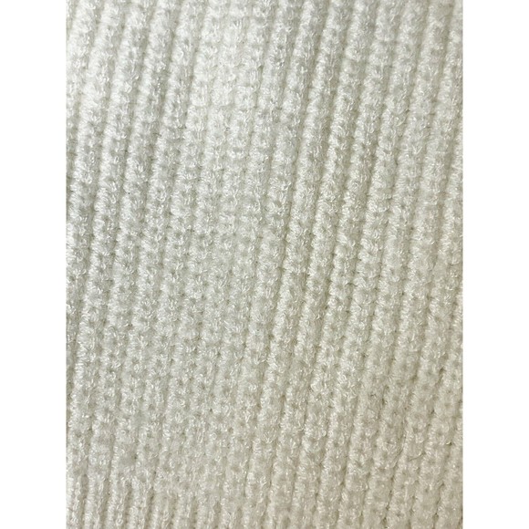 LULUS Cardigan Sweater Top Cuddly Moments Ivory Ribbed Balloon Sleeve Size M - Picture 10 of 10